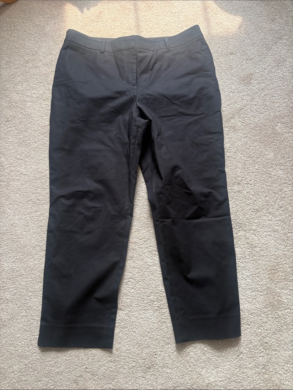 Boden Black Cropped Dress Pants for Women